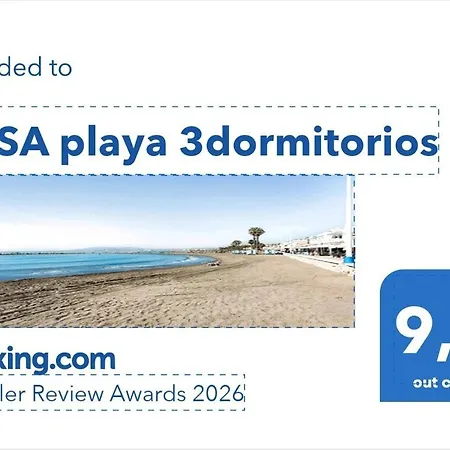 Casa Playa 3dormitorios